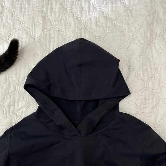 J.Crew Fitted Hoodie In Signature Flex Black Size XL Style BD667 Like New - Picture 9 of 16